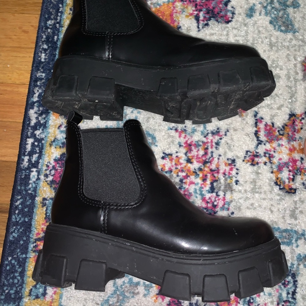 Circus Black Platform Boots